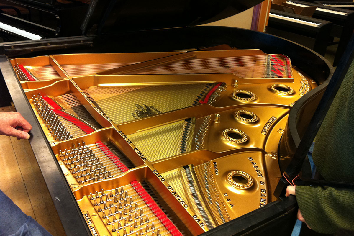 Restored piano
